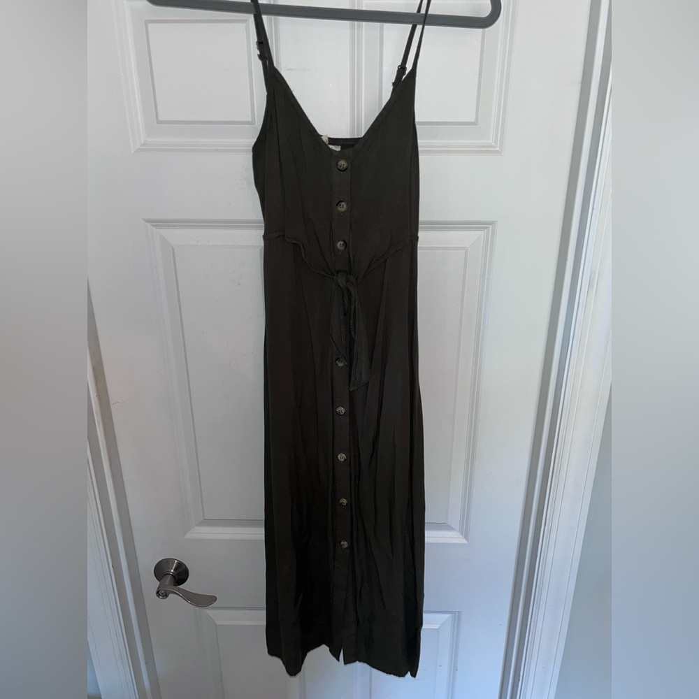 Mimi Chica dark green dress